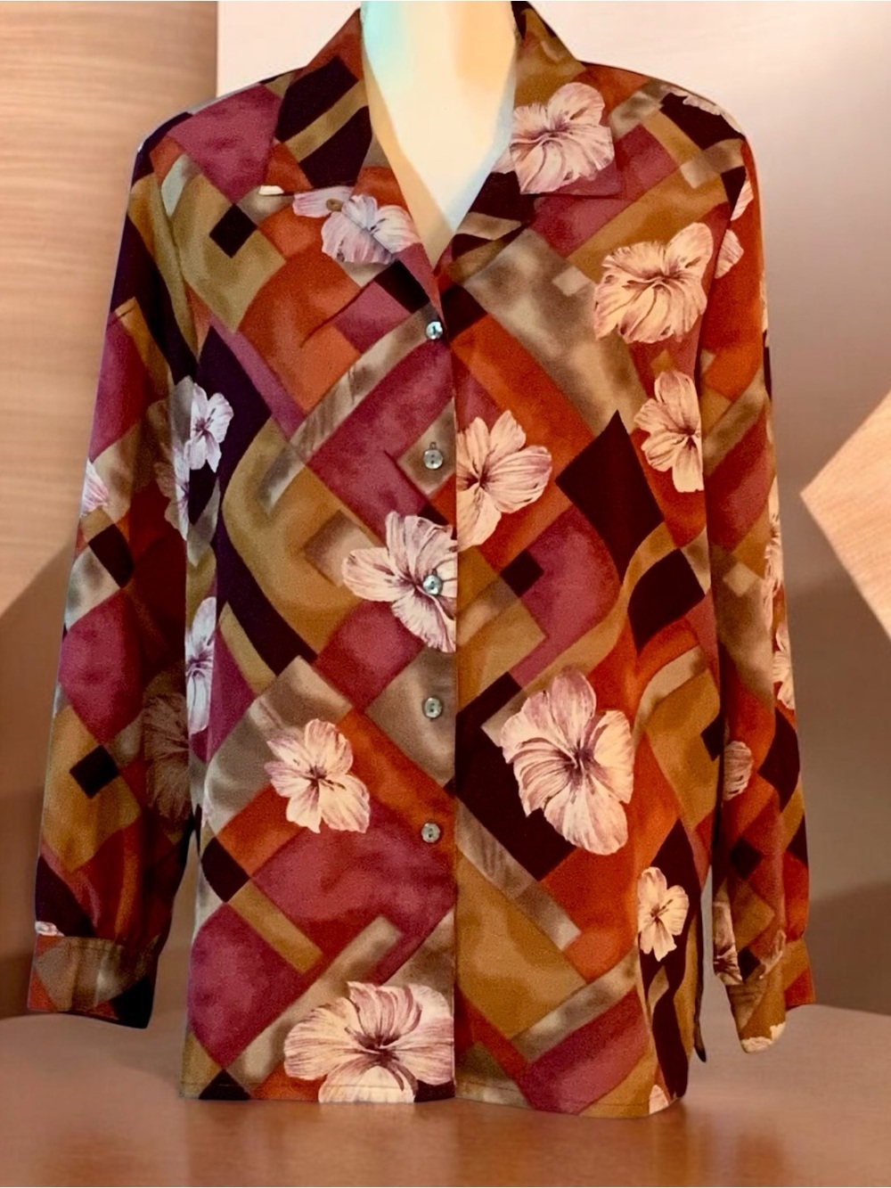 Vintage Allison Daley Button Down Blouse